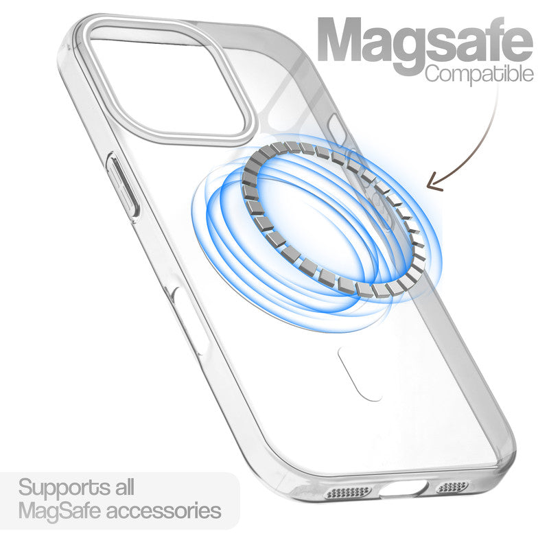 Anti-Yellow Colored Camera Line Case Support Wireless Charging Back Cover For Apple iPhone 16 Pro