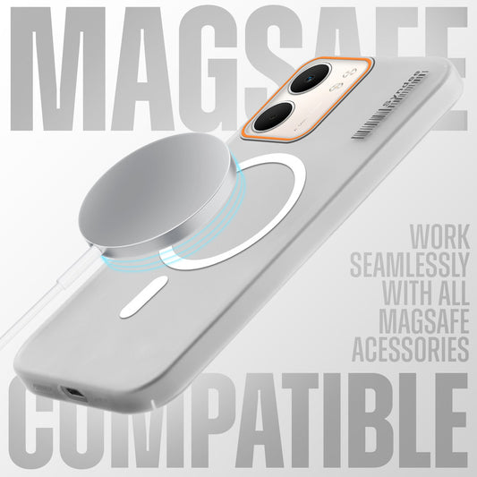 Colorful Frosted Matte MagSafe For Oppo A5X 5G