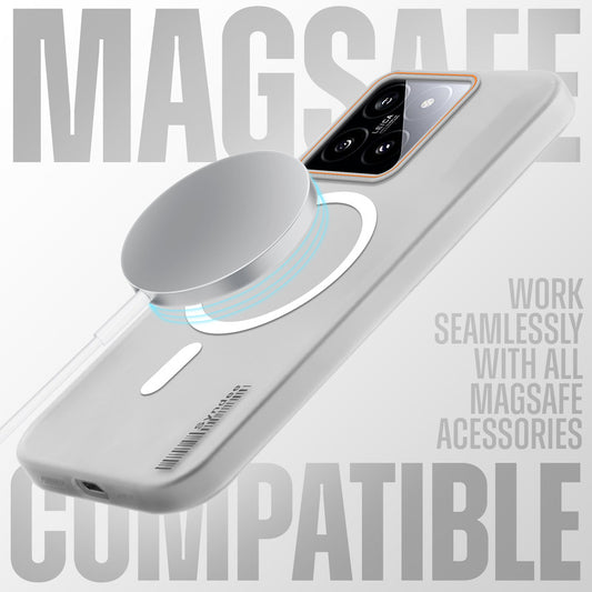 Colorful Frosted Matte MagSafe For Xiaomi 14 5G