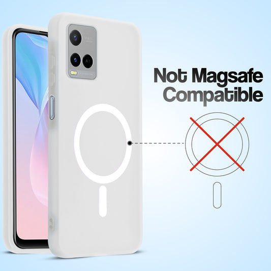 Classic Matte Silicone Back Case for Vivo Y21