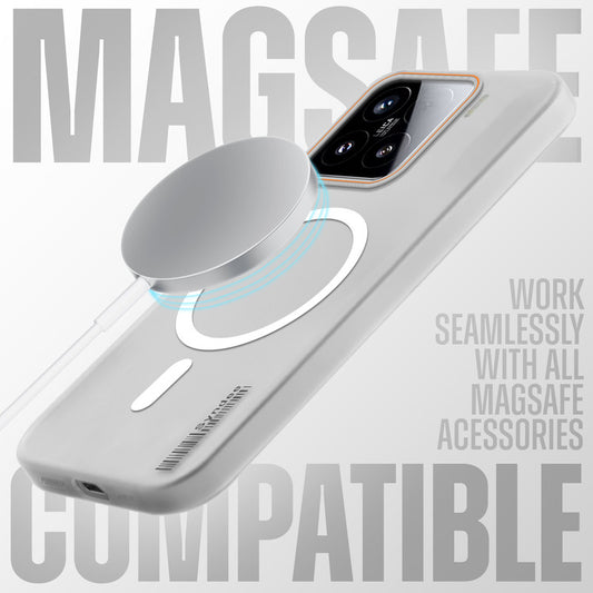 Colorful Frosted Matte MagSafe For Xiaomi 15 5G