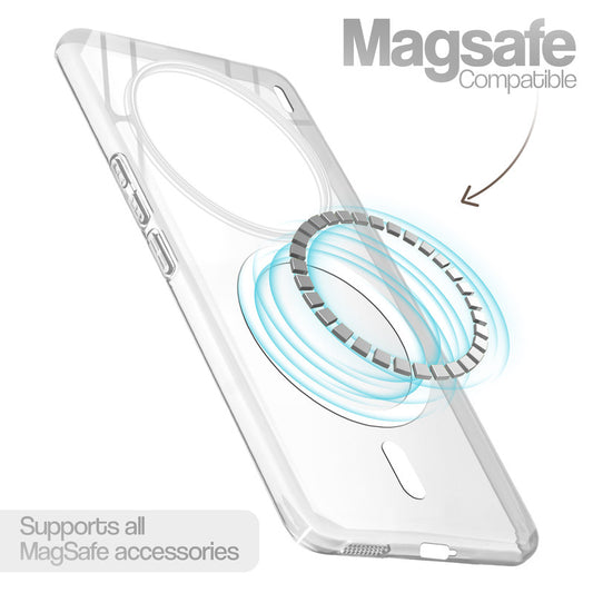 Glossy Hard Wireless Charging Support Case Vivo X100 5G
