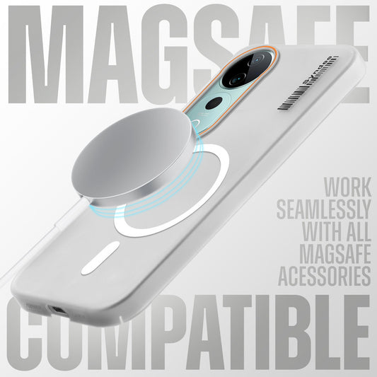 Colorful Frosted Matte MagSafe For Vivo T3 Ultra 5G
