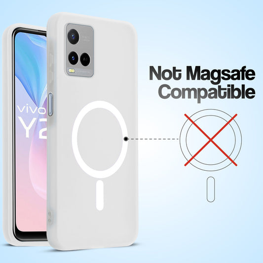 Classic Matte Silicone Back Case for Vivo Y21A