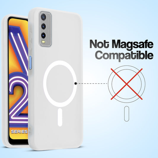 Classic Matte Silicone Back Case for Vivo Y20