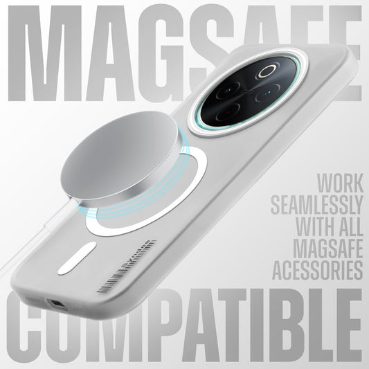 New Sleek Matte MagSafe Case For Vivo T4 5G