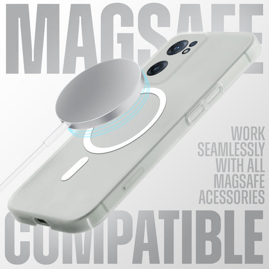Sleek Frosted Matte Hard Case with MagSafe Support For OnePlus Nord CE 2 5G
