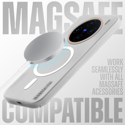 Colorful Frosted Matte MagSafe For Vivo X100 5G