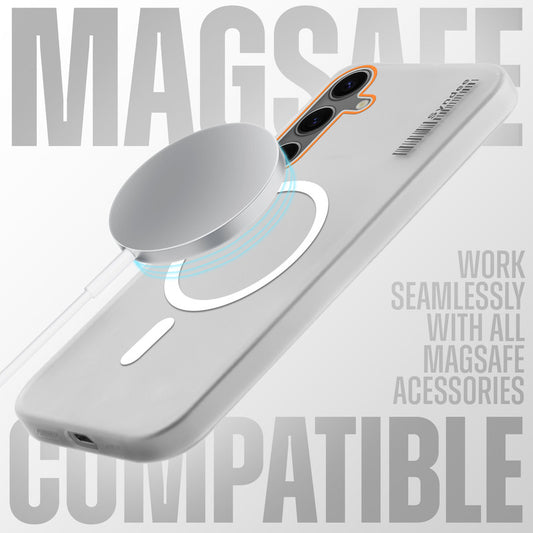 Colorful Frosted Matte MagSafe For Samsung S24 Plus 5G