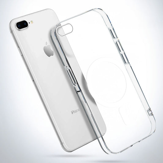 Colored Transparent Anti-Yellowing Magsafe Case For Apple iPhone 7 Plus
