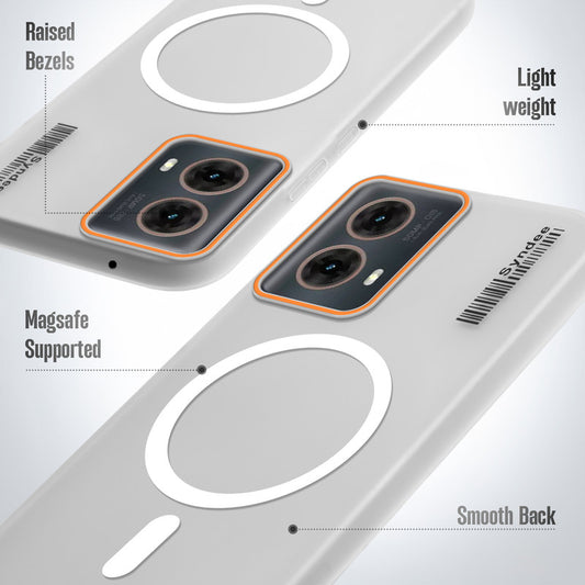 Colorful Frosted Matte MagSafe For Motorola Moto G85 5G