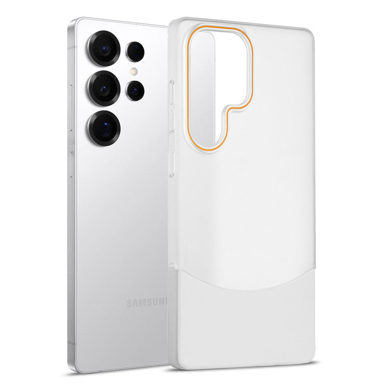 Frosted Case With 2-Cut Interlock For Samsung S25 Ultra 5G