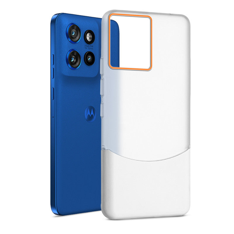 Frosted Case With 2-Cut Interlock For Motorola Moto Edge 50 Neo 5G