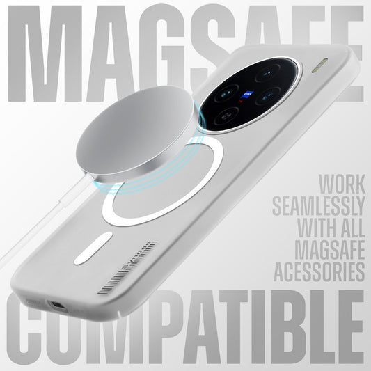 New Sleek Matte MagSafe Case For Vivo X100 5G