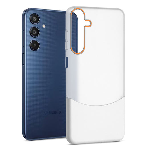 Frosted Hard Back Case For Samsung M35 5G with 2-Cut Interlocking System