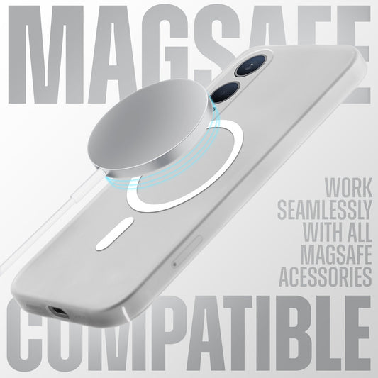 Sleek Frosted Matte Hard Case with MagSafe Support For OnePlus Nord CE 4 Lite 5G