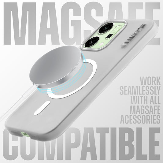 New Sleek Matte MagSafe Case For Oppo Reno 14 5G