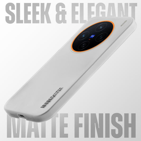 Elegant Frosted Matte Slim Back Case For Vivo X200 5G