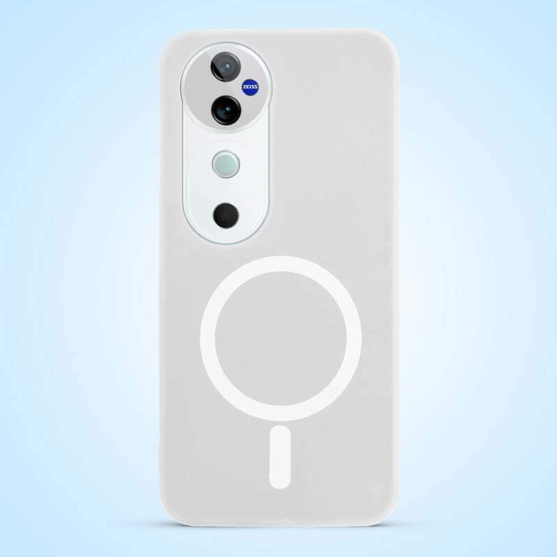 Classic Matte Silicone Back Case for Vivo V40 Pro 5G