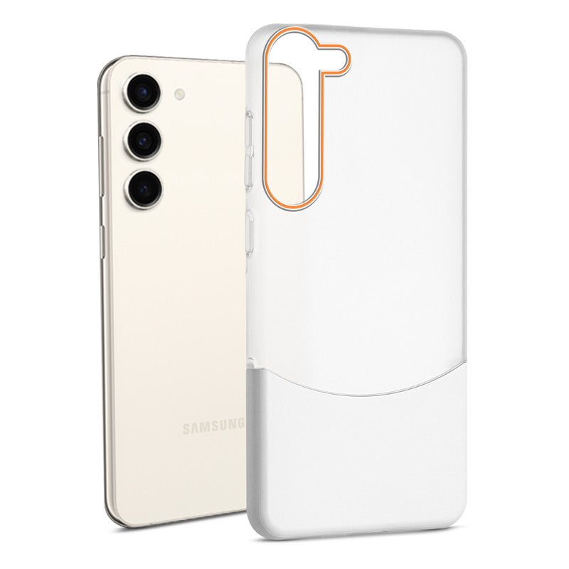 Frosted Case With 2-Cut Interlock For Samsung S23 5G