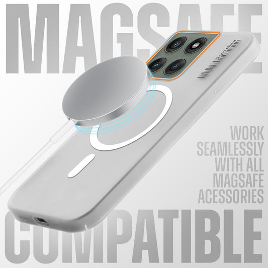 Colorful Frosted Matte MagSafe For Motorola Moto Edge 60 Pro 5G