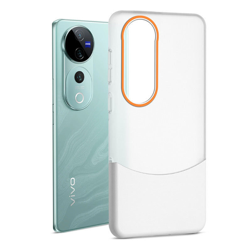 Frosted Case With 2-Cut Interlock For Vivo V40 Pro 5G