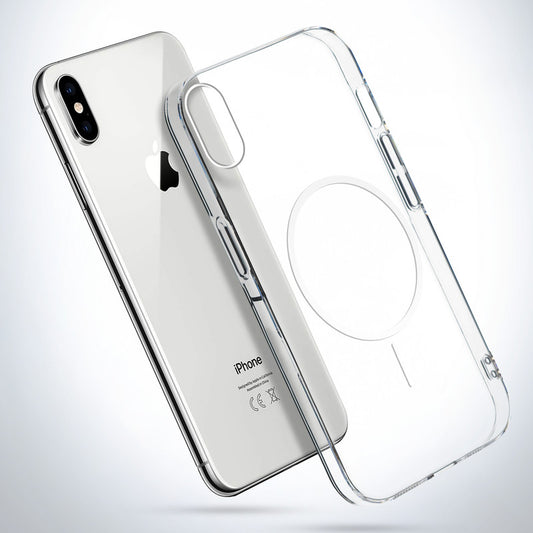Crystal Clear Anti-Yellowing Magsafe Case For Apple iPhone X