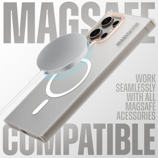Colorful Frosted Matte MagSafe For Samsung S23 Ultra 5G
