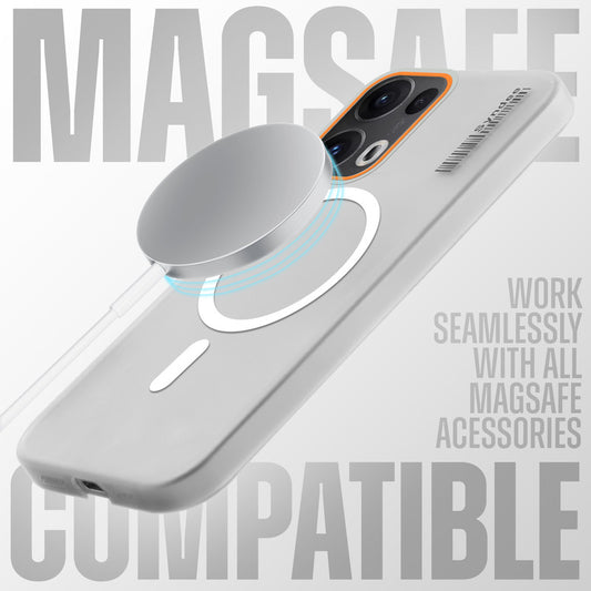 Colorful Frosted Matte MagSafe For Oppo Reno 13 Pro 5G