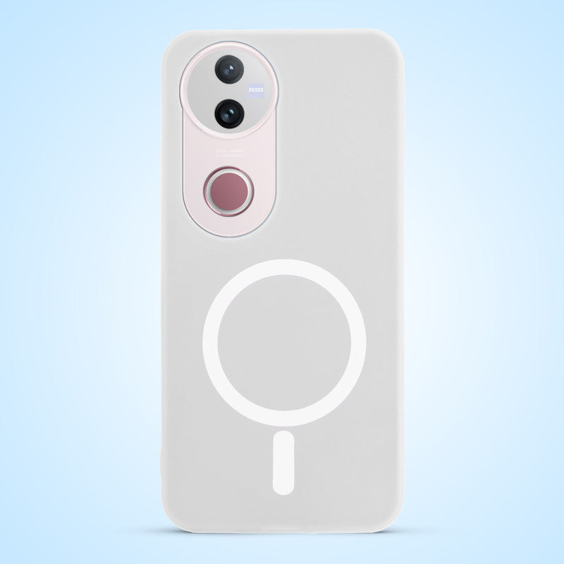 Classic Matte Silicone Back Case for Vivo T4R 5G