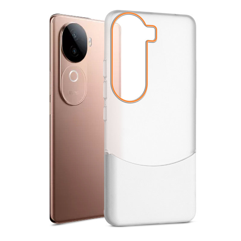 Frosted Case With 2-Cut Interlock For iQOO Z9s 5G