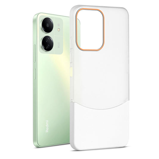 Frosted Case With 2-Cut Interlock For Redmi 13C 4G