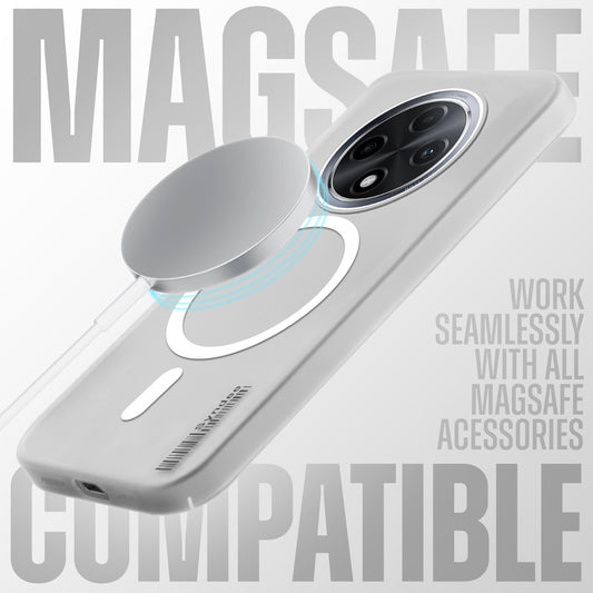 New Sleek Matte MagSafe Case For Oppo F27 Pro Plus 5G