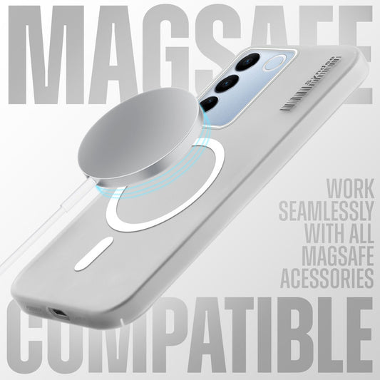 New Sleek Matte MagSafe Case For Vivo V27 5G