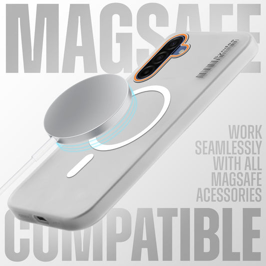 Colorful Frosted Matte MagSafe For Samsung A17 5G
