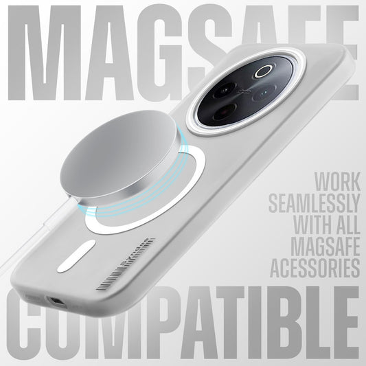 New Sleek Matte MagSafe Case For iQOO Z10 5G