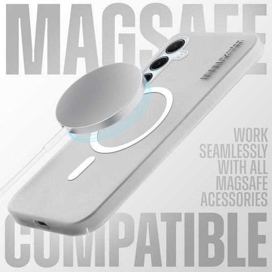 New Sleek Matte MagSafe Case For Samsung A55 5G