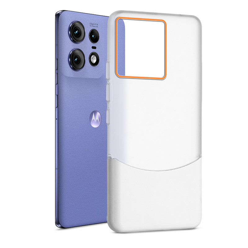 Frosted Case With 2-Cut Interlock For Motorola Moto Edge 50 Pro 5G