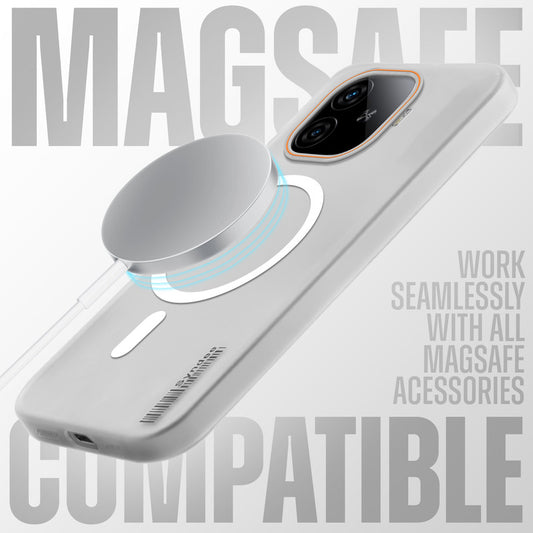 Colorful Frosted Matte MagSafe For iQOO Z9 Turbo 5G