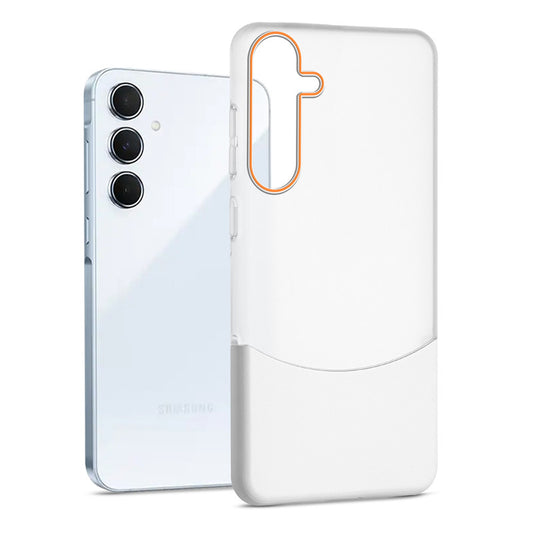 Frosted Hard Back Case For Samsung S24 FE 5G with 2-Cut Interlocking System