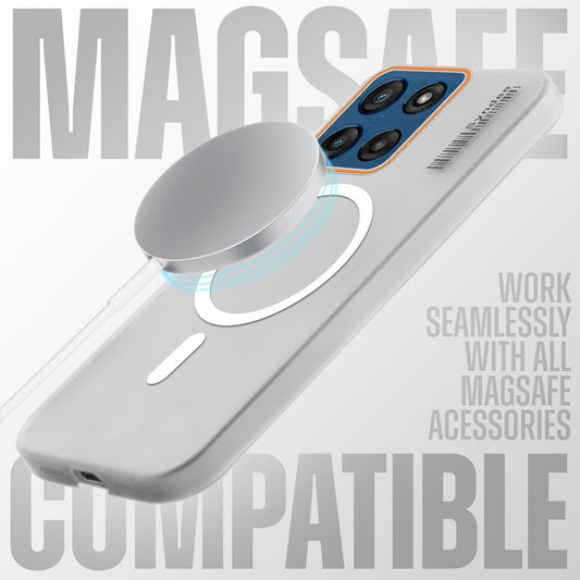 Colorful Frosted Matte MagSafe For Motorola Moto Edge 60 Stylus 5G