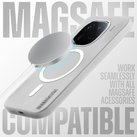 New Sleek Matte MagSafe Case For iQOO 12 5G
