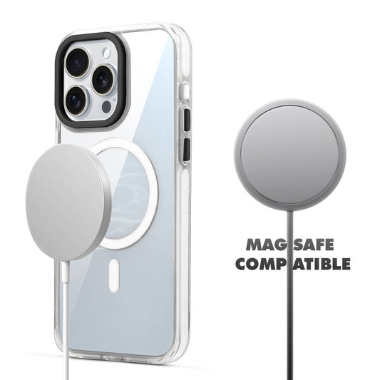 Grip-Line Frame Bumper Case For Apple iPhone 15 Pro Max