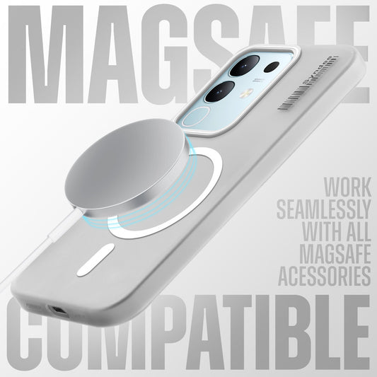 New Sleek Matte MagSafe Case For Vivo T4x 5G
