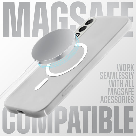 Sleek Frosted Matte Hard Back Cover With MagSafe Compatible Back Case for OnePlus Nord CE 4 5G