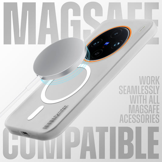 Colorful Frosted Matte MagSafe For Vivo X100 Pro 5G