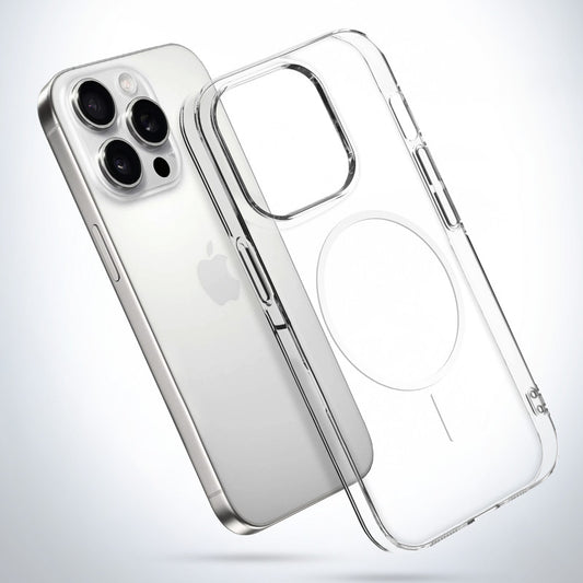 Crystal Clear Anti-Yellowing Magsafe Case For Apple iphone 14 Pro Max