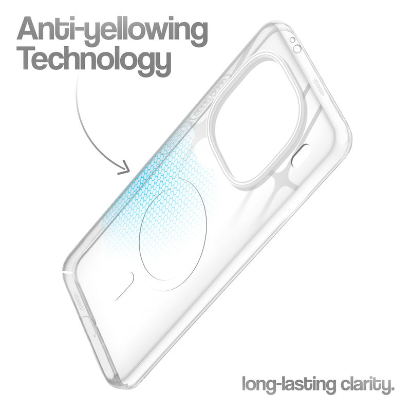 Anti-Yellow Colored Camera Line Case Support Magnetic Accessories Back Cover For iQOO 12 5G