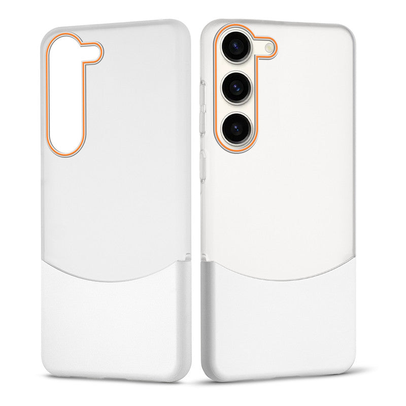 Frosted Case With 2-Cut Interlock For Samsung S23 5G