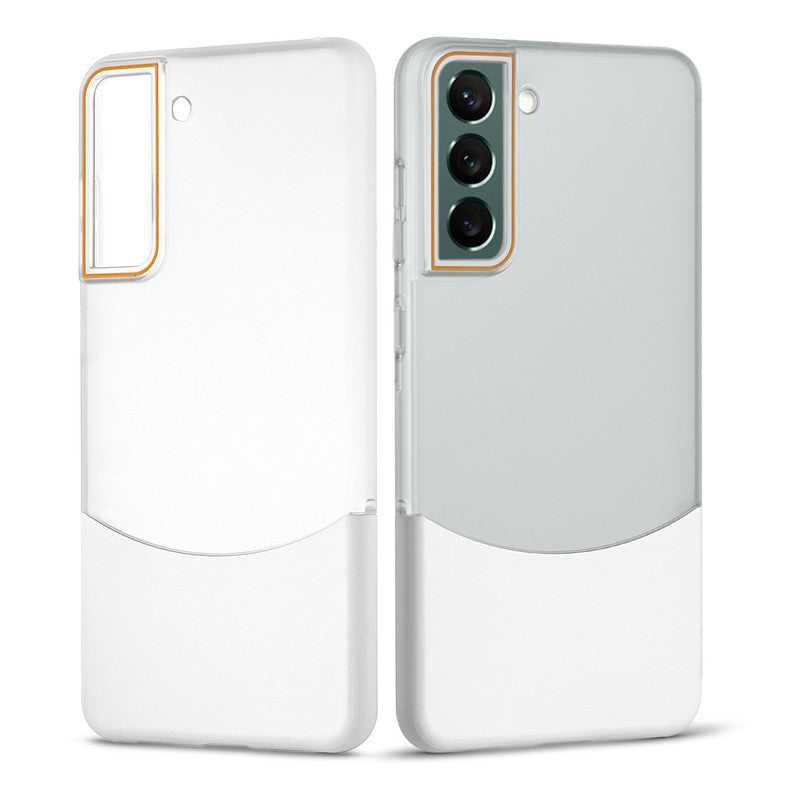 Frosted Case With 2-Cut Interlock For Samsung S21 FE 5G